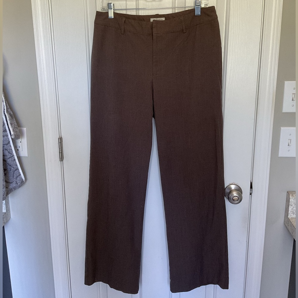 Christopher & Banks Brown Classic Trousers